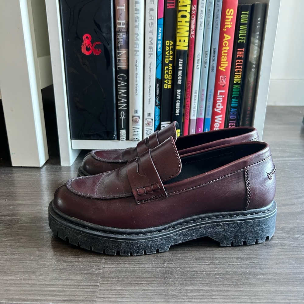 Geox Italian Patent Loafers